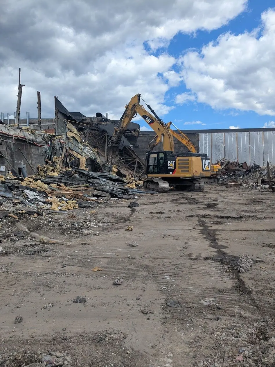 Completed construction project