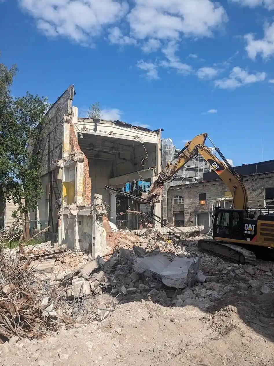 Demolition of buildings and structures